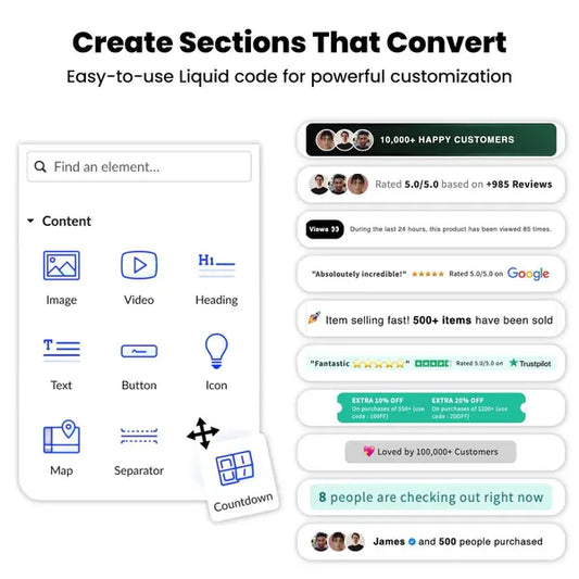 150+ Shopify Custom Liquid Codes + FREE GIFT-Static ADS