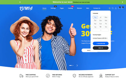Lumia - Multipurpose Shopify Theme OS 2.0